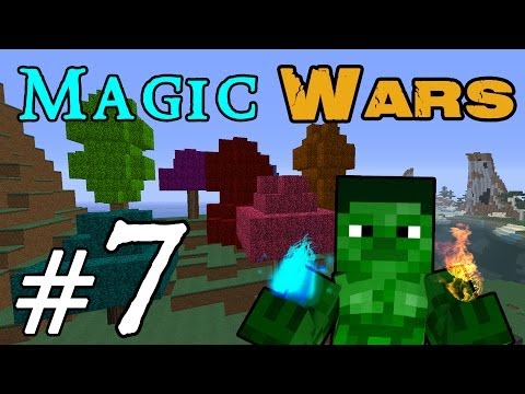 Finbarhawkes - Minecraft Magic Wars - Digging Spell! #7