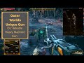 The Outer Worlds| Unique Heavy Machine Gun| Ol' Reliable