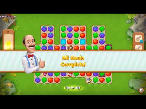 Gardenscapes Level 661- 662