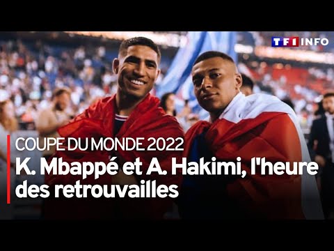 France-Maroc : K. Mbappé et A. Hakimi, l'heure des retrouvailles