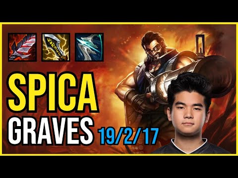 SPICA - GRAVES vs. HECARIM Jungle | NA RANKED | PATCH 11.1