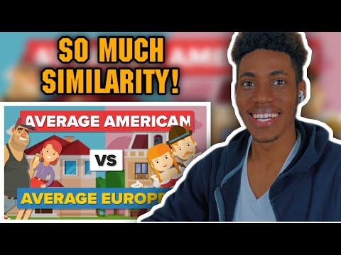 Average American vs Average European - How Do They Compare? - People Comparison