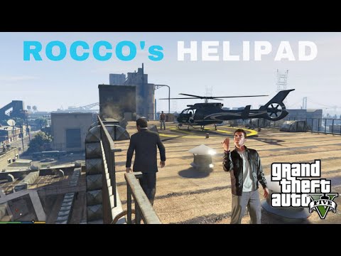 EASIEST WAY TO REACH ROCCO's HELIPAD WITHOUT ALERTING ROCCO | GTA V GAMEPLAY