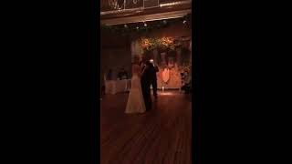 “ Butterfly kisses “. Bob Carlisle Live.  Sings to The Bride &amp; Father