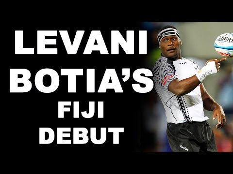 Levani Botia's Fiji Debut
