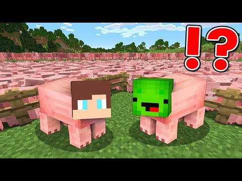 Pigs in Minecraft: Escape or Become Dinner! 🐷