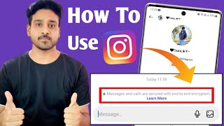 How to use Instagram end to end encryption | end to end encryption instagram kaise use kare 🔥