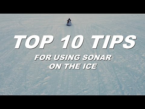 10 Tips for Ice Fishing With Sonar