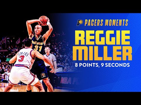Reggie Miller Scores 8 Points in 9 Seconds to Beat Knicks (May 7, 1995) | Indiana Pacers