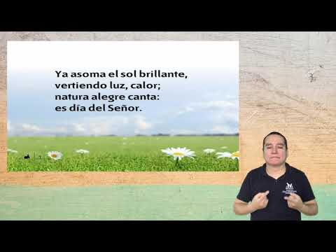 Himno 540.- Ya asoma el sol brillante (lengua de señas mexicana)