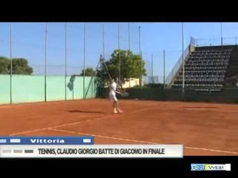 TENNIS, CLAUDIO GIORGIO BATTE DI GIACOMO IN FINALE