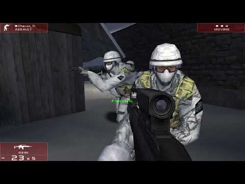 Rainbow Six 3: Raven Shield - Alpine Village (Terrorist Hunt Gameplay)