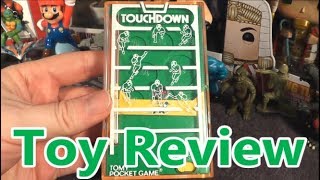 Touchdown Football Tomy Pocket Game Toy Review - The No Swear Gamer
