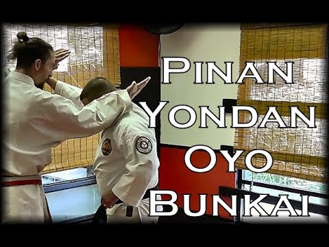 Waza Wednesday 8/23/17 - Pinan Yondan Oyo Bunkai at Mires Martial Arts