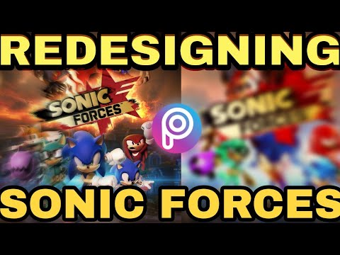 Essa Flipasonic- Redesigning Sonic Forces (BOXART)