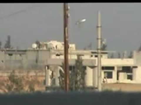 مقطع مطول يرصد استهداف حاجز السويد في حمص بواسطة القذائف والرشاشات من قبل كتيبة سباع البر