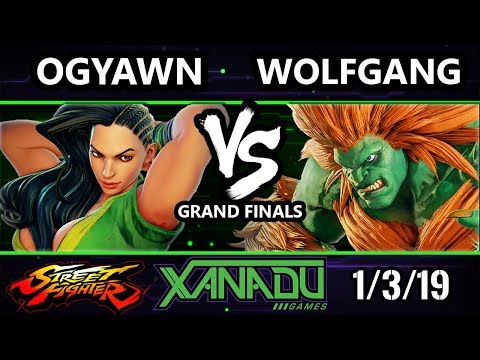 F@X 283 SFV - ogyawn [L] (Laura) Vs. Wolfgang (Blanka) - Street Fighter V Grand Finals