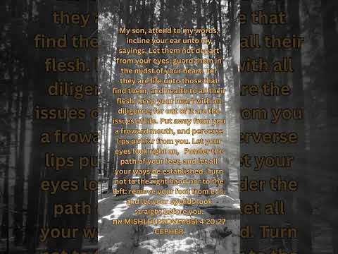 Keep on that straight and narrow path !