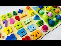 Best Learn Shapes Numbers Counting 1 To 20 Preschool Toddler Learning Toy Video