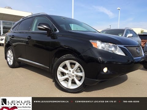 Pre Owned Black 2010 Lexus RX 350 AWD Touring Package Review | Lethbridge Alberta
