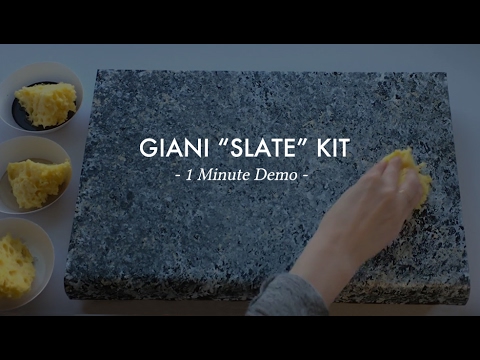 Slate (1 Min Demo) - Giani Countertop Paint