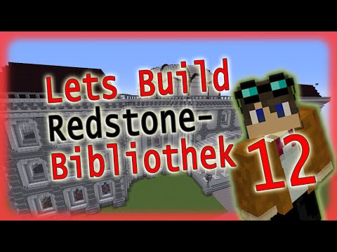 Kuppelsaal | Schiebetür-Tür - Lets build Redstone-Bibliothek 12