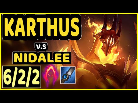 MINERVA (KARTHUS) vs NIDALEE - 6/2/2 KDA JUNGLE GAMEPLAY - BR Ranked GRANDMASTER