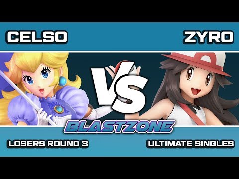 PSG Blastzone: Celso (Peach) vs Zyro (Pokemon Trainer) - Losers Round 3 (Offstream)
