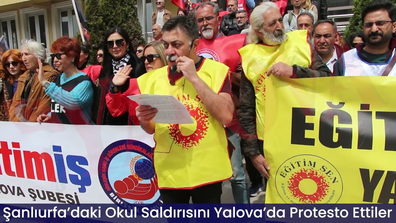 Şanlıurfa’daki Okul Saldırısını Yalova’da Protesto Ettiler