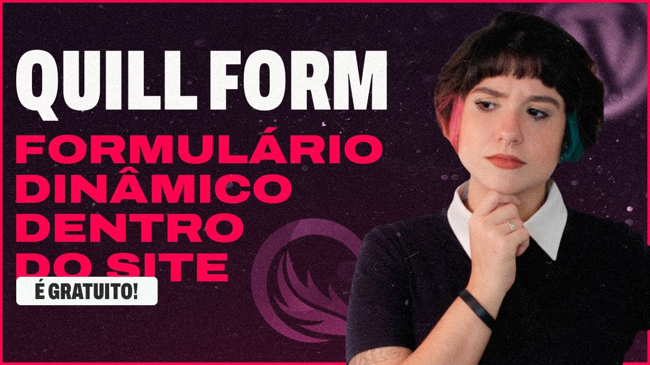 QUILL FORM a alternativa GRATUITA ao TYPEFORM no SITE
