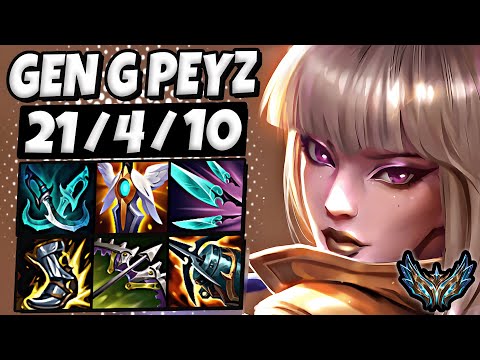 Kaisa vs Kalista ADC [ Gen G Peyz ] Korea Challenger Patch 13.24 ✅
