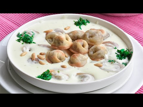 Shish Barak/ Lebanese Meat Dumplings with Yogurt