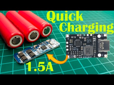 How to Use IP2326 Module for Fast Charging a 3S Li-ion Battery Pack | 18650 | QC 3.0