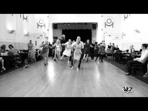 Frankie 100 - Frankie Manning 100 Choreography @ The Hammersmith Club London - Swingland.com