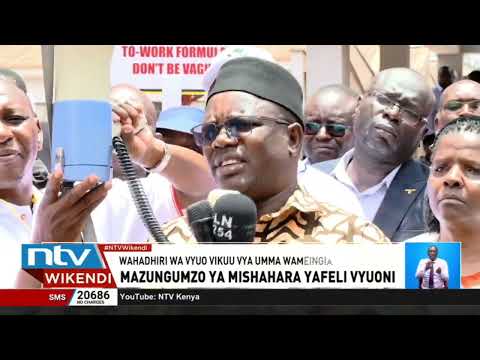 Vyama vya wahadhiri na wafanyikazi vyuoni vyaonya mgomo wa miezi sita endapo hawatasikizwa