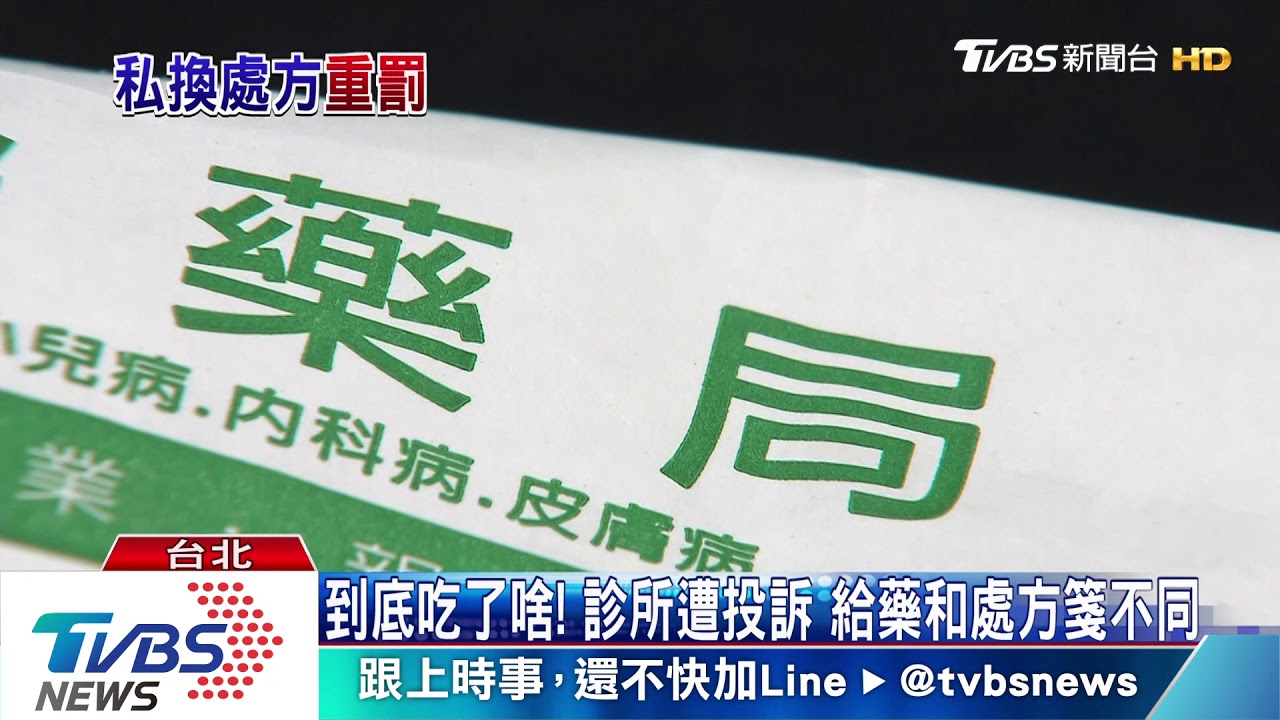 到底吃了啥！診所遭投訴　給藥和處方箋不同