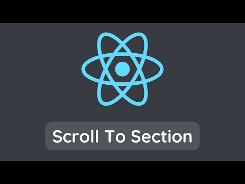 React | Scroll To Section, Smooth Scroll (Quick Guide)