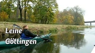 preview picture of video 'Kayaktour  Leine Göttingen'