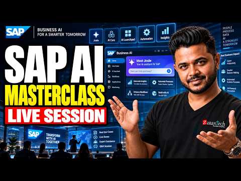 SAP AI Masterclass Live Demo ZaranTech