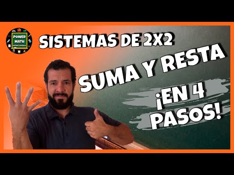 ✅ Como RESOLVER SISTEMAS DE ECUACIONES LINEALES | Método de  SUMA Y RESTA o REDUCCIÓN- Super fácil