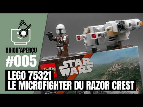 Vidéo LEGO Star Wars 75321 : Microfighter Razor Crest
