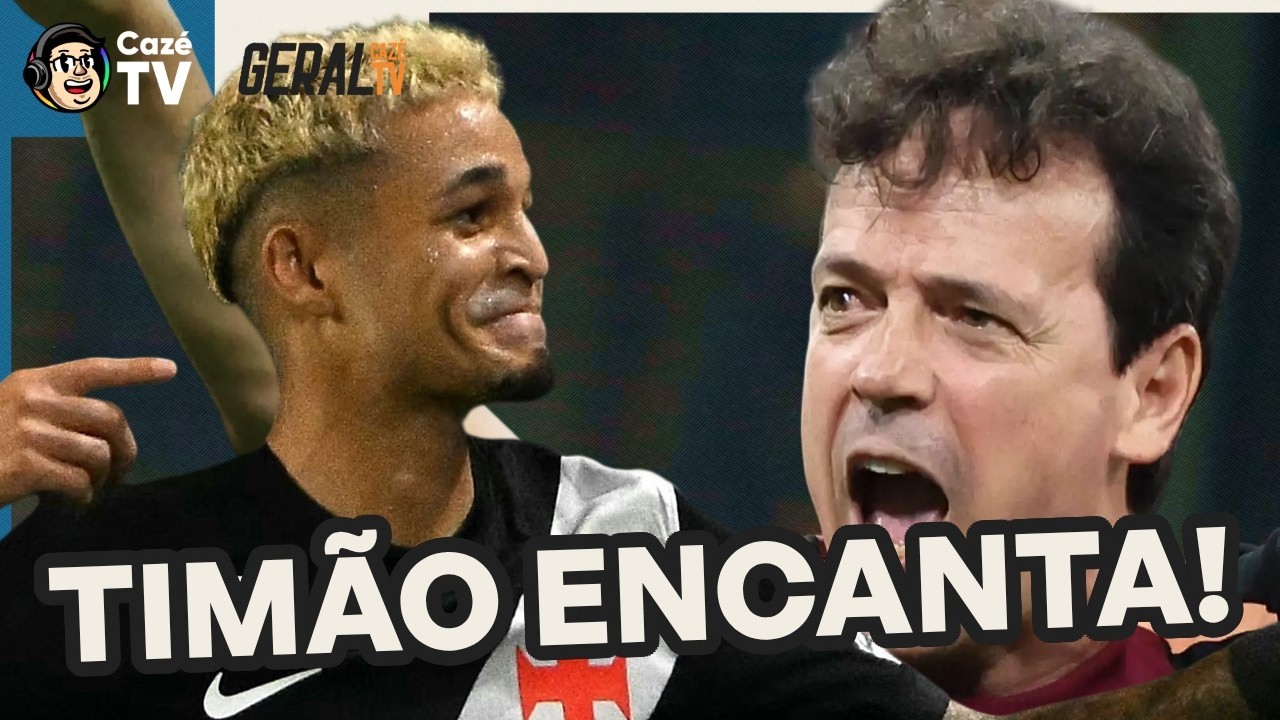 CORINTHIANS BRILHA E SEGUE 100% NA LIBERTA! VASCO ATROPELA O OLIMPIA E FLU PERDE! | GERAL CAZÉTV