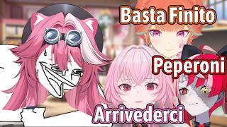 Raora Can't Stop Laughing When Everyone Start Talking In Italian【Hololive EN】