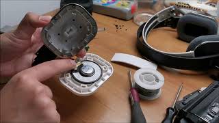 Part 1 - Fix August EP650 (Genius HS-970BT) Bluetooth headphones (remove rubberized paint)