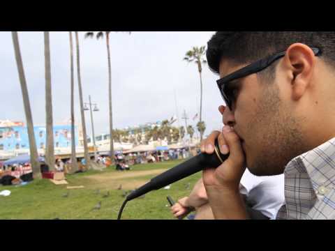 Crackbones Freestyle Makes Wobbles Weird - Venice Beach Sessions - July 2013