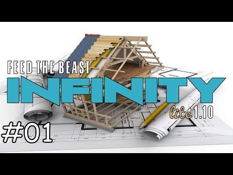 Minecraft FTB infinity Lite - E01 Start mit 1 10