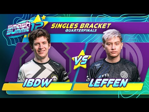 iBDW vs Leffen - Singles Bracket: Quarterfinals - Smash Summit 12 | Fox vs Fox