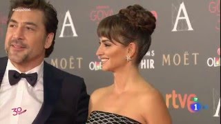 PENELOPE CRUZ - Premios Goya 2016 - Alfombra Roja video