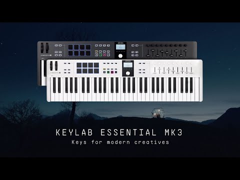 Arturia KeyLab Essential mk3 — 49 Key USB MIDI Keyboard Controller with Analog Lab V Software Included image 5