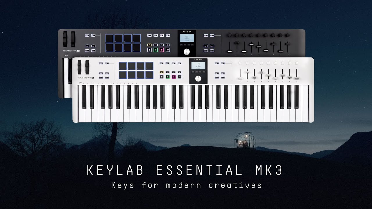 Arturia Keyboard Controller KeyLab Essential 61 – MK3